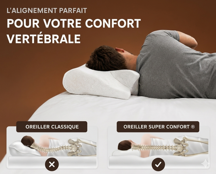 Oreiller ergo : comment bien le choisir en 7 étapes